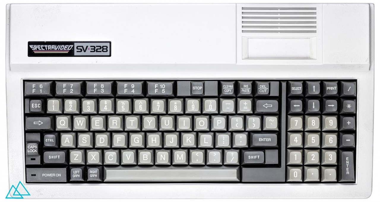 Picture top view of  Personal Computer Spectravideo SV-328  