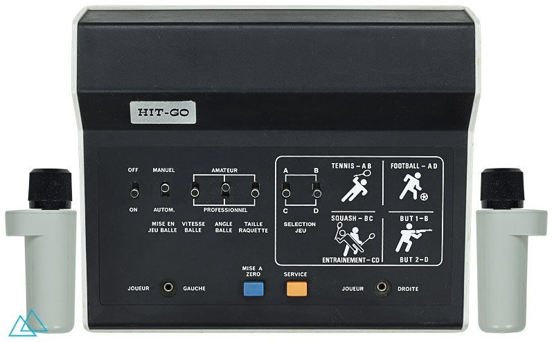 Top view dedicated video game console Hit-Go TVG 203